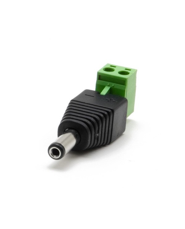 Connecteur d'alimentation Jack DC mâle avec bornier détachable