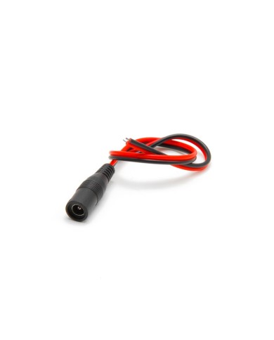 Connecteur DC femelle avec câble de 30 cm