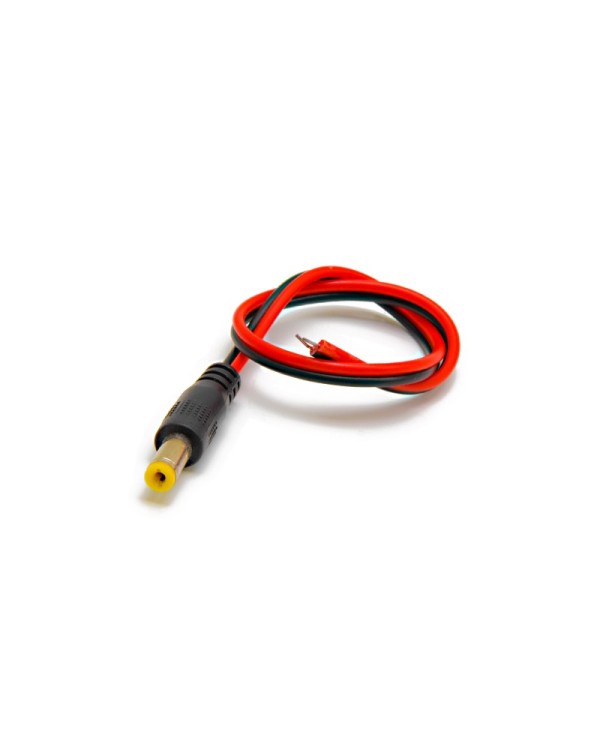 Connecteur DC mâle avec câble de 30 cm