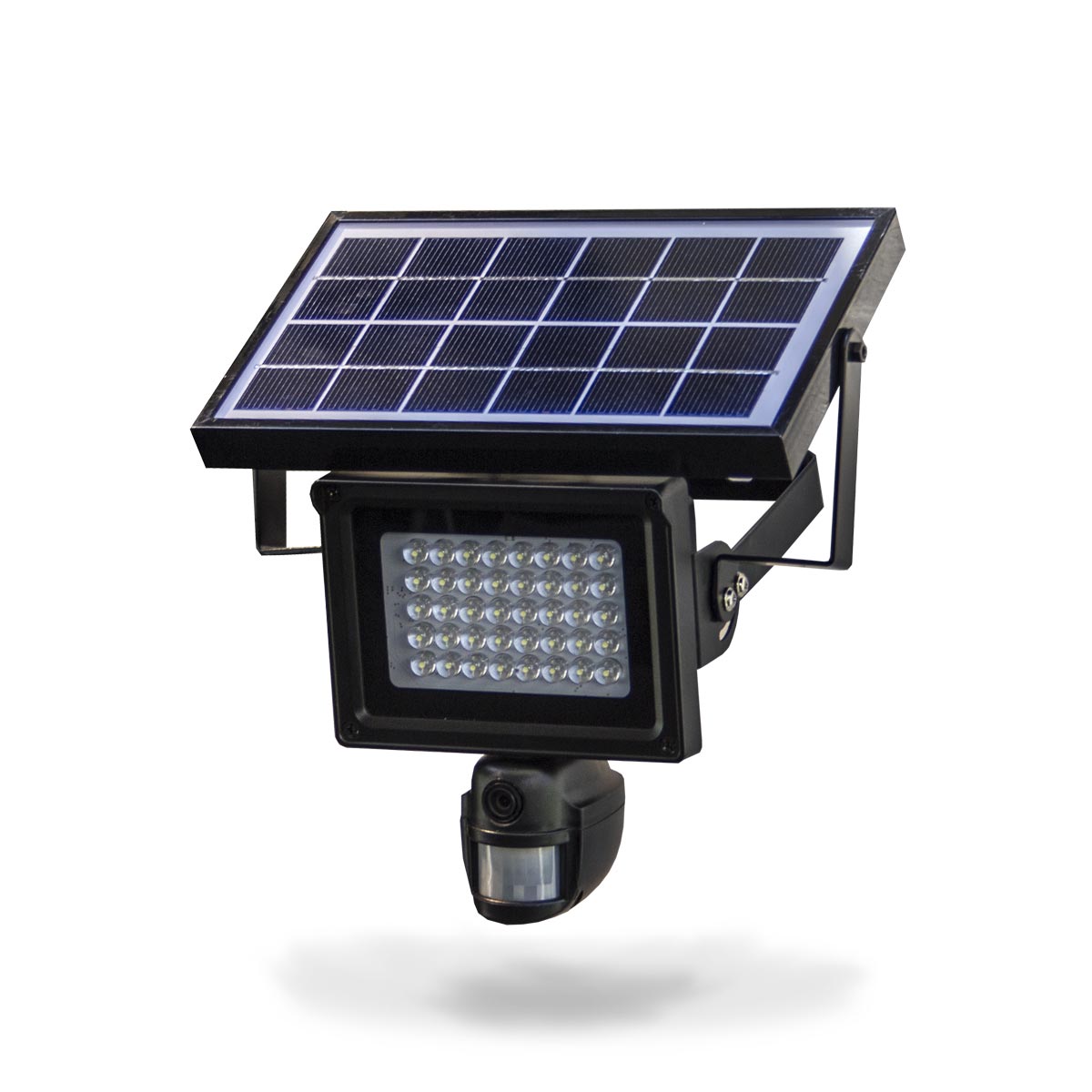 Projecteur LED solaire autonome avec micro caméra HD avec