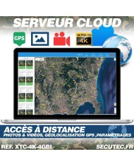 Caméra de chasse Ultra HD 4K IR invisible GPS GSM 4G avec box anti-vandale