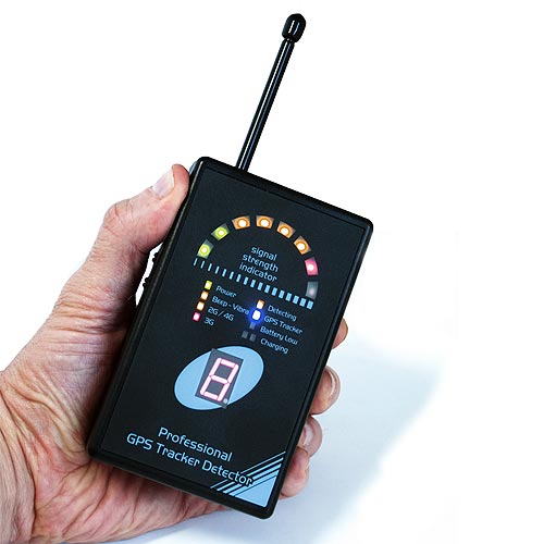 Détecteur portable de traceur GPS  GSM GPRS 2G 3G 4G