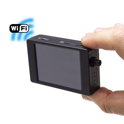 Micro enregistreur professionnel HD 1080P avec écran tactile et connexion  Wi-Fi sur smartphone iOS & Android