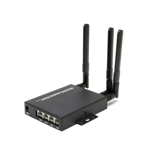 Routeur industriel professionnel GSM 3G / 4G connexion Wi-Fi et 4 port Ethernet 