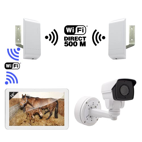 Kit longue portée 500 mètres avec caméra pilotable HD zoom ×10, mémoire 128 Go et tablette tactile 10" Kit longue portée 500 mètres avec caméra pilotable HD zoom ×10, mémoire 128 Go et tablette tactile 10"
