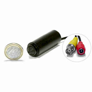 Micro caméra tube N/B 600 lignes 0.0003 lux pinhole