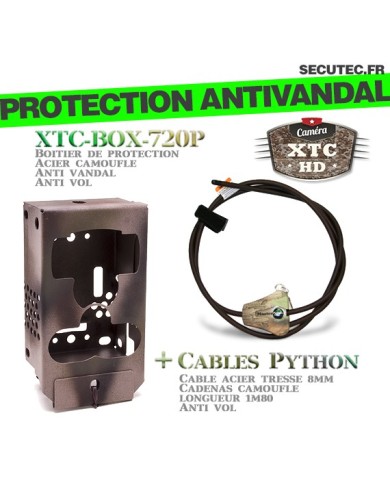 Description de la box anti-vandale XTC-BOX-720P
