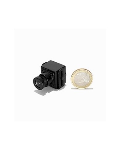 Micro caméra CCD couleur 420 lignes Jour-Nuit et objectif