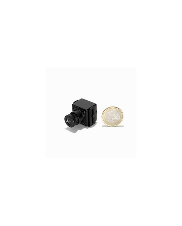 Micro caméra CCD couleur 420 lignes Jour-Nuit et objectif