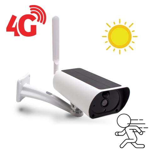 Caméra solaire IP GSM 4G HD 1080P Caméra solaire IP GSM 4G HD 1080P
