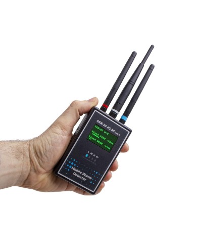 Détecteur portable de smartphone GSM 2G 3G 4G 5G avec écran LCD