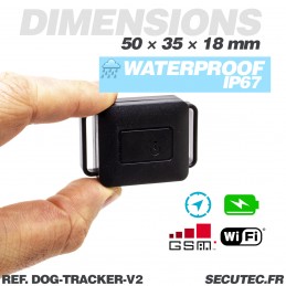 TR-05 - Mini balise GPS GSM WIFI longue autonomie waterproof sans abonnement  ecoute a distance