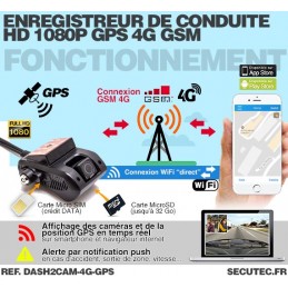 Generic Enregistreur de conduite 2,4 pouces caméra de voiture HD 1080P Mini  enregistreur vidéo DVR portable enregistreur de conduite enregistrement en  boucle Vision nocturne Protection de voiture - Prix pas cher