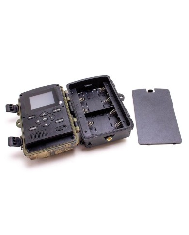 Camera de chasse autonome photo 48 Mpx vidéo audio Full HD vision nocturne invisible étanche IP66 pour la surveillance en extéri