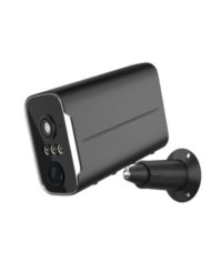 Camera noire WIFI Ultra HD 4MP 2K vision nocturne invisible ultra longue autonomie detection humaine