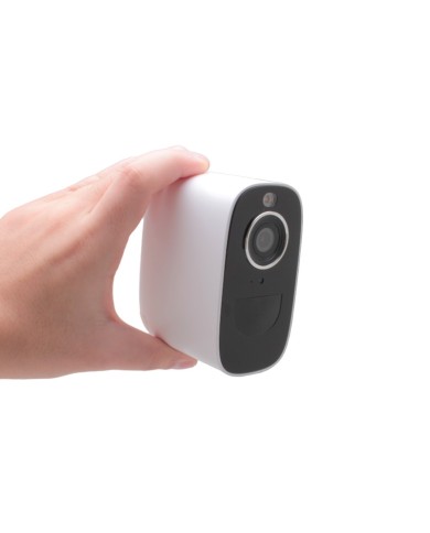 Caméra 4G blanche 2K infrarouge invisible très longue autonomie detection de mouvement et humaine 128Go