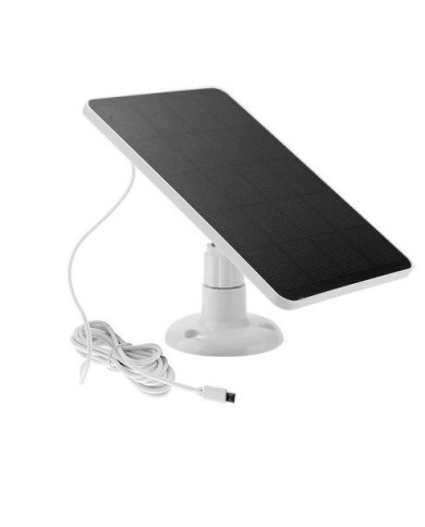 Panneau solaire 5W pour caméra de chasse connexion USB-C longueur 3 mètres