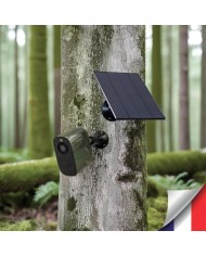 Camera camouflage solaire 4G UHD 2K IR invisible très longue autonomie detection humaine et de mouvement 128Go