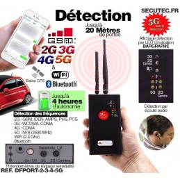 Détecteur de GPS professionnel Tracker exposer 2G/3G/4G