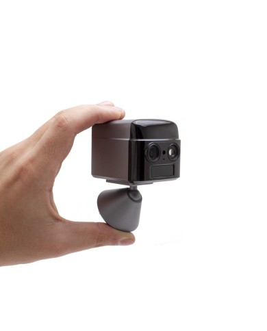 Micro camera 4G Ultra HD Zoom X6 longue autonomie avec détection de mouvement et détection humaine 128Go