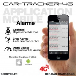 Chrono - GPS Tracker avec aimants puissants en Temps réel Tracking