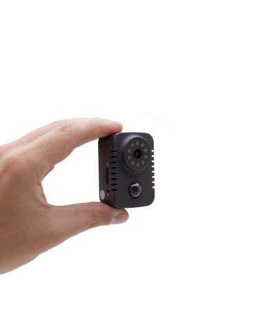 Mini caméra HD 1080P longue autonomie detection de mouvement PIR 128Go