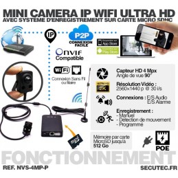 Paramétrer une caméra IP pour l'enregistrement vidéo sur carte SD - Le blog  Sécuritémania