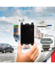 Tracker GPS 4G ultra longue autonomie jusqu'à 10 ans avec 1 position par jour spéciale gestion de flotte accès serveur et carte