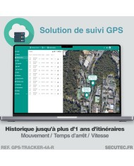 Balise GPS 4G ultra longue autonomie 4 ans maximum